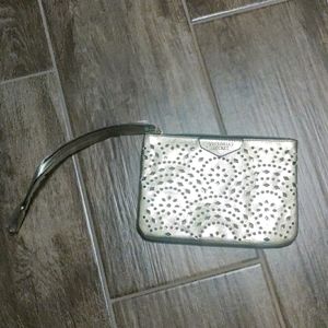 Victoria's Secret die cut pattern wristlet